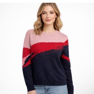 NAADAM Multicolor Crew Neck Sweater